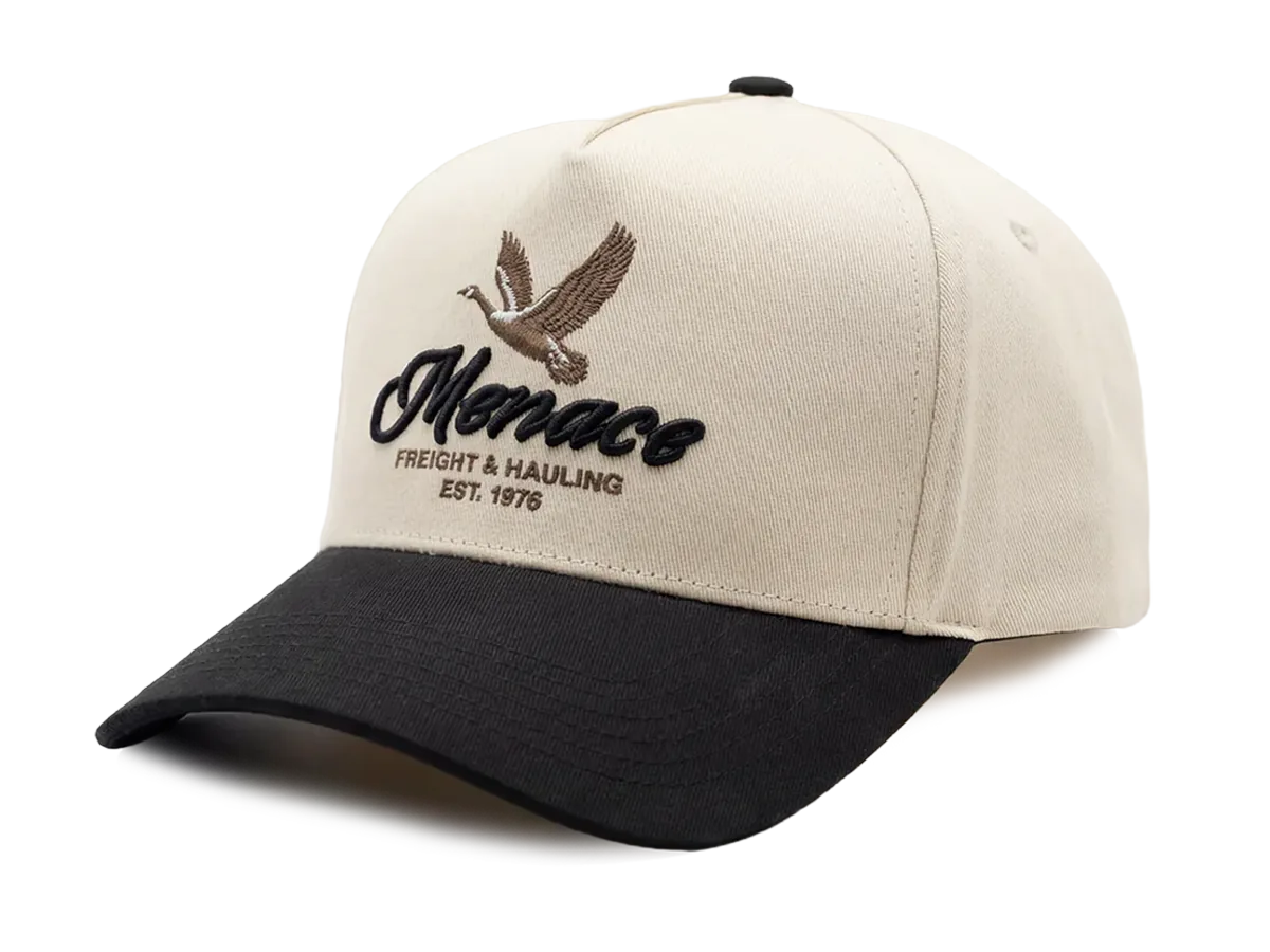 Custom 5-panel snapback with 3D embroidery Canada