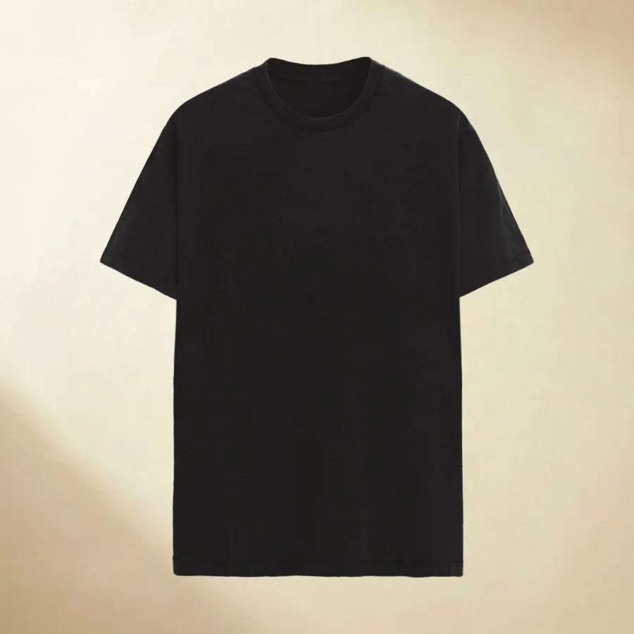 Vintage washed tee, blank, for custom screen printing
