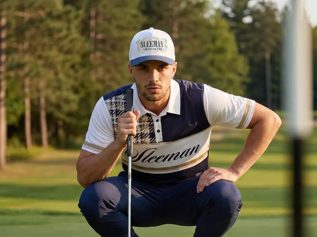 Sleeman branded golf tournament merch by LTD Customs
