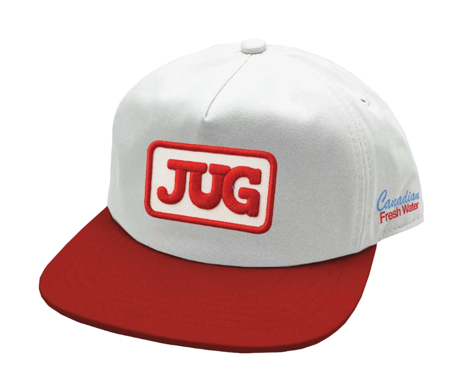 Woven patch on a custom LTD Customs hat