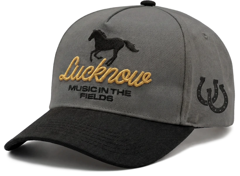 Lucknow Music in the Fields custom festival cap