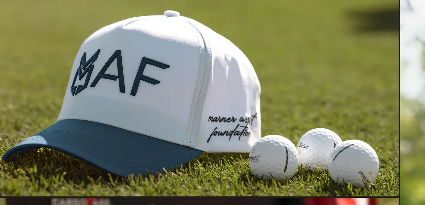 MAF golf tournament hat