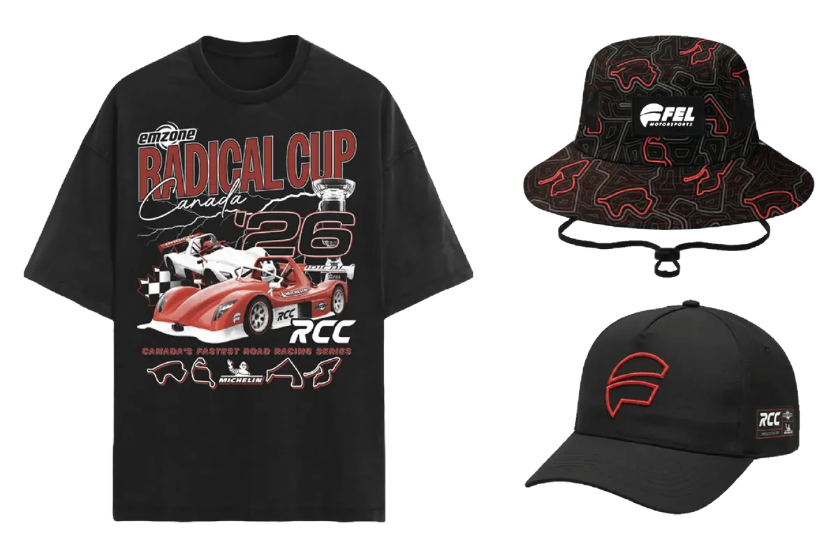 Complete custom event merch kit: graphic tee, patterned bucket hat and embroidered snapback